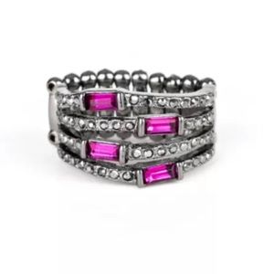 Royal Reflections Pink Ring